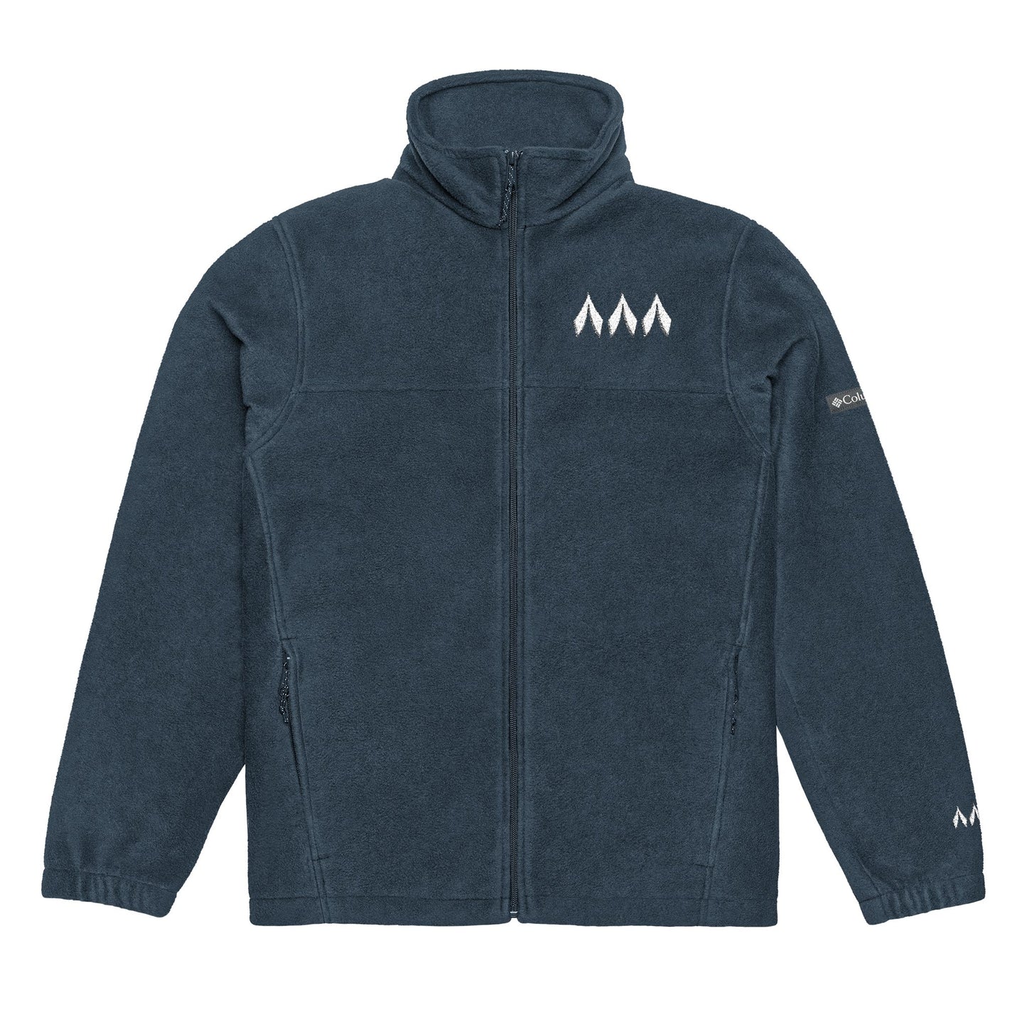 Cozy Embroidered Fleece Jacket - Perfect for Outdoor Adventures, Gifting, Casual Wear, Hiking, Cold Weather