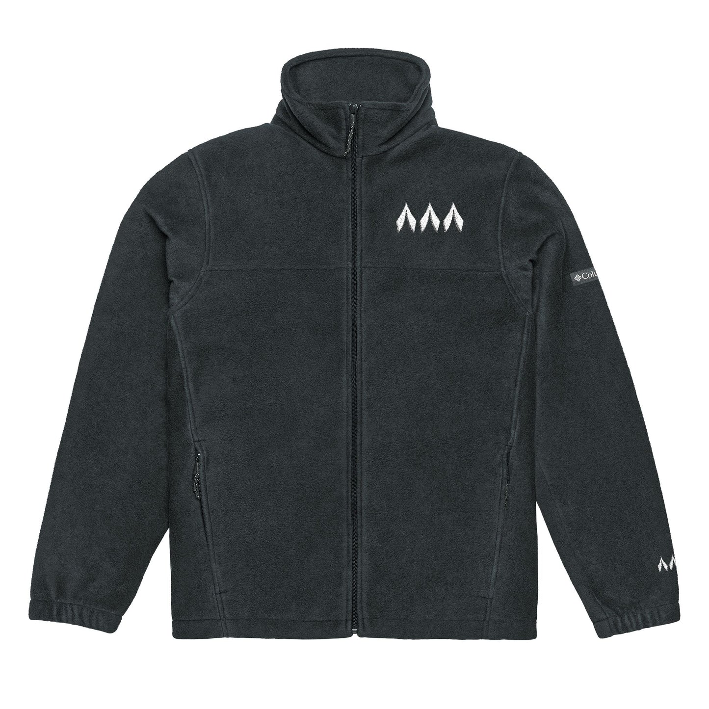 Cozy Embroidered Fleece Jacket - Perfect for Outdoor Adventures, Gifting, Casual Wear, Hiking, Cold Weather