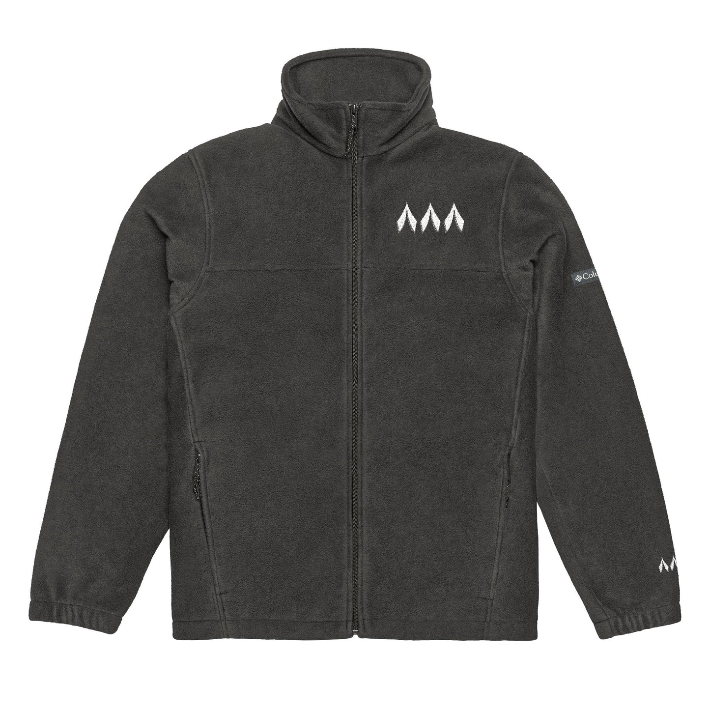 Cozy Embroidered Fleece Jacket - Perfect for Outdoor Adventures, Gifting, Casual Wear, Hiking, Cold Weather