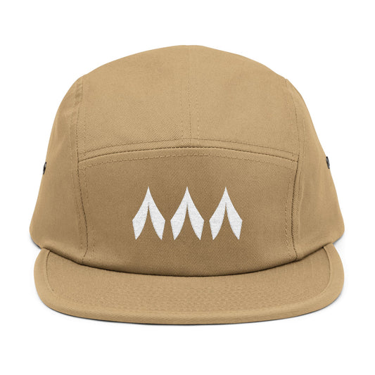 Embroidered 5 Panel Cap