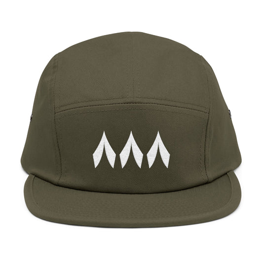 Embroidered 5 Panel Cap