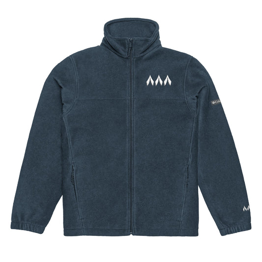 Cozy Embroidered Fleece Jacket - Perfect for Outdoor Adventures, Gifting, Casual Wear, Hiking, Cold Weather