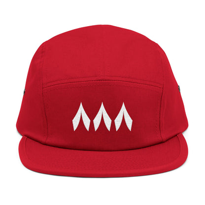 Embroidered 5 Panel Cap