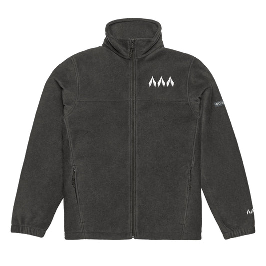 Cozy Embroidered Fleece Jacket - Perfect for Outdoor Adventures, Gifting, Casual Wear, Hiking, Cold Weather